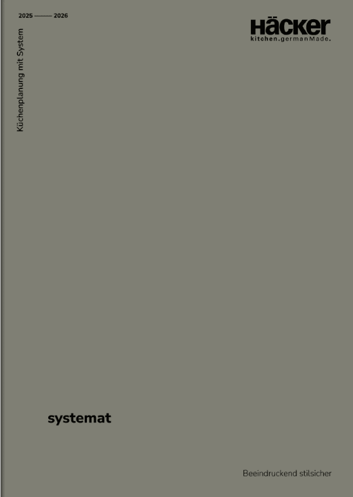 Häcker systemat Broschüren Cover