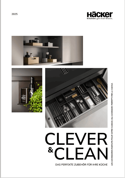 Häcker Clever&Clean 2025 Broschüren Cover