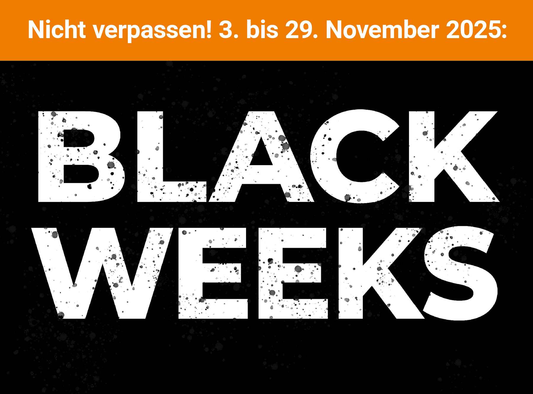 „Melber Black Weeks 2025 – Nicht verpassen! 3. bis 29. November 2025“