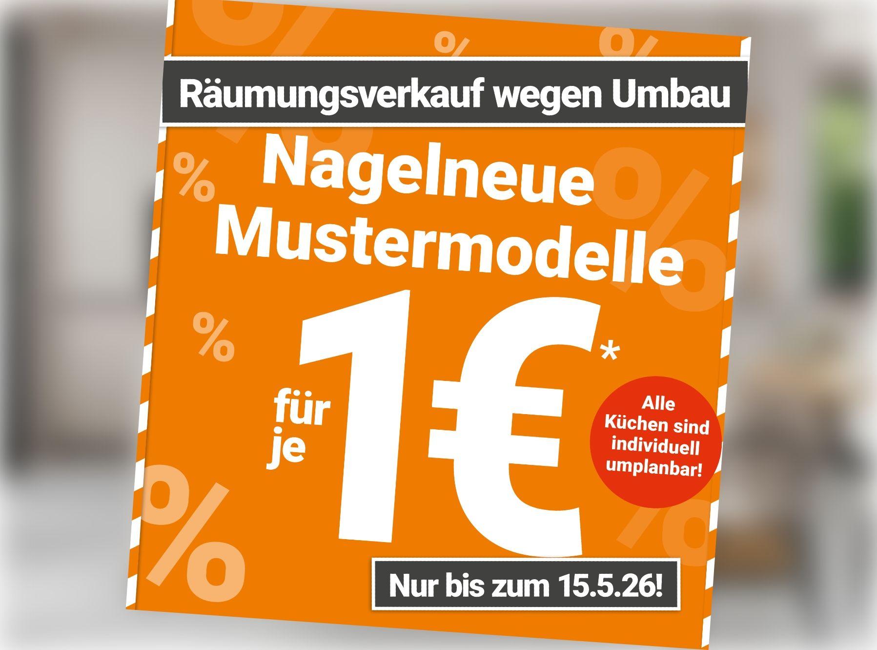 Mustermodell für 1 €